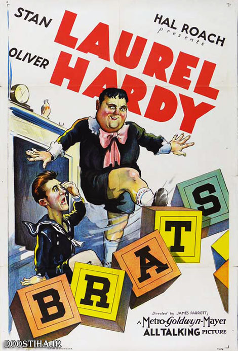 دانلود فیلم لورل و هاردی با نام بد اخلاق&zwnj;ها Brats 1930
