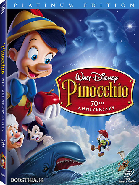 دانلود انیمیشن پینوکیو با دوبله فارسی Pinocchio 1940