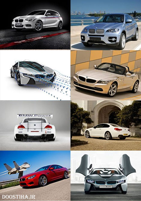 دانلود عکس های ماشین بی ام دبلیو Set Wallpaper Beautiful BMW Cars