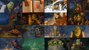 دانلود کارتون مهمانی شرک با دوبله فارسی Shrek the Halls 2007