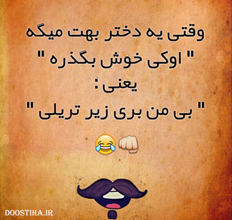 عکس خنده دار، اس ام اس بامزه، لطیفه ایرونی، جوک سرکاری