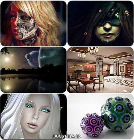 والپیپرهای سه بعدی Wallpaper of 3D Graphics