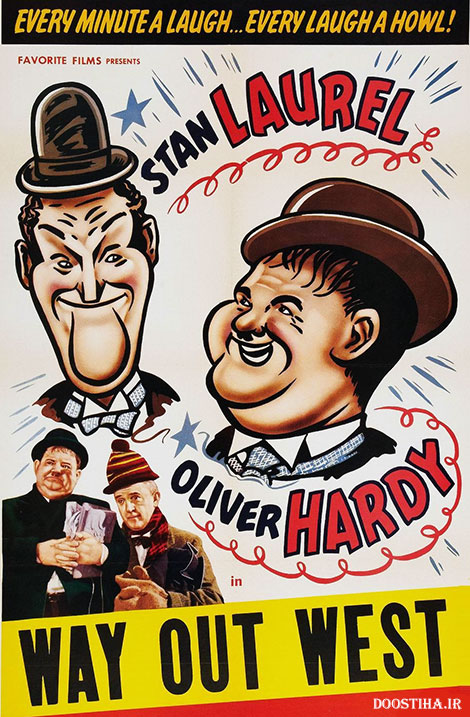 دانلود فیلم به سوی غرب با دوبله فارسی Way Out West 1937