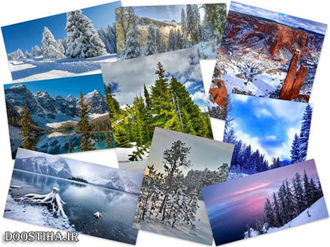 دانلود والپیپر فصل زمستان برای دسکتاپ Winter Landscapes HD Wallpapers