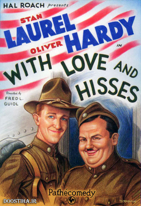دانلود فیلم کمدی With Love and Hisses 1927 دانلود فیلم لورل و هاردی With Love and Hisses 1927