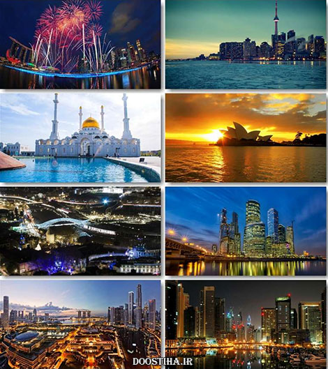 والپیپرهای شگفت انگیز از شهرهای بزرگ Amazing Cityscapes Wallpapers