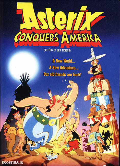 دانلود دوبله فارسی انیمیشن Asterix Conquers America 1994 دانلود انیمیشن آستریکس در آمریکا با دوبله فارسی Asterix Conquers America 1994