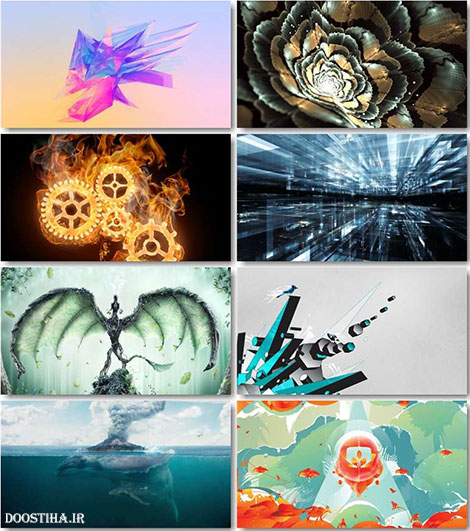 عکس های آبستره و والپیپر انتزاعی Abstract Wallpapers HD