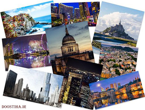 پوستر و والپیپر از نمای شهرهای بزرگ دنیا Cityscapes Wallpapers HD