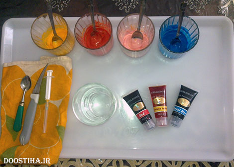 طرز تهیه دسر ژله تزریقی