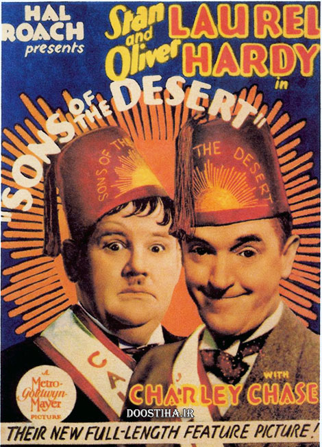 دانلود فیلم کمدی پسران صحرا Sons of The Desert 1933 دانلود فیلم لورل و هاردی یا نام پسران صحرا Sons Of The Desert 1933