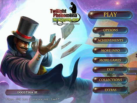 دانلود بازی Twilight Phenomena 3: The Incredible Show Twilight Phenomena 3: The Incredible Show Collector's Edition