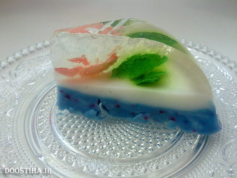 تهیه دسر ژله تزریقی