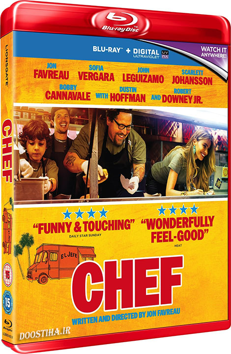 دانلود فیلم سرآشپز با دوبله فارسی Chef 2014 BluRay