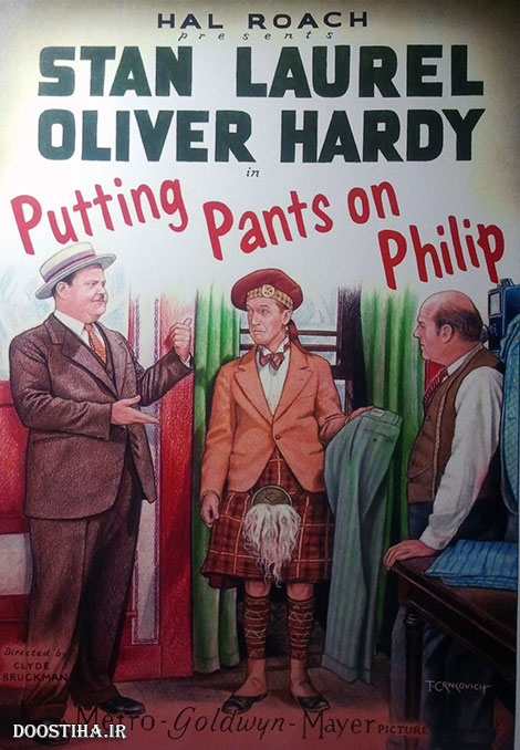 دانلود فیلم لورل و هاردی Putting Pants on Philip 1927