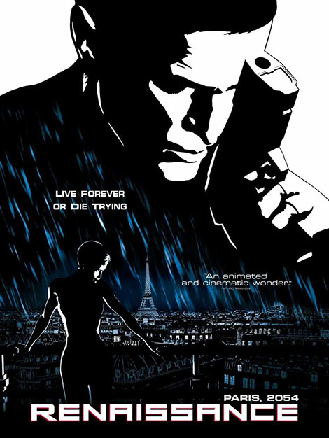 دانلود انیمیشن رنسانس با زیرنویس فارسی Renaissance 2006