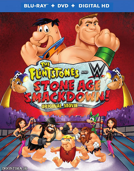 دانلود انیمیشن The Flintstones and WWE: Stone Age Smackdown 2015