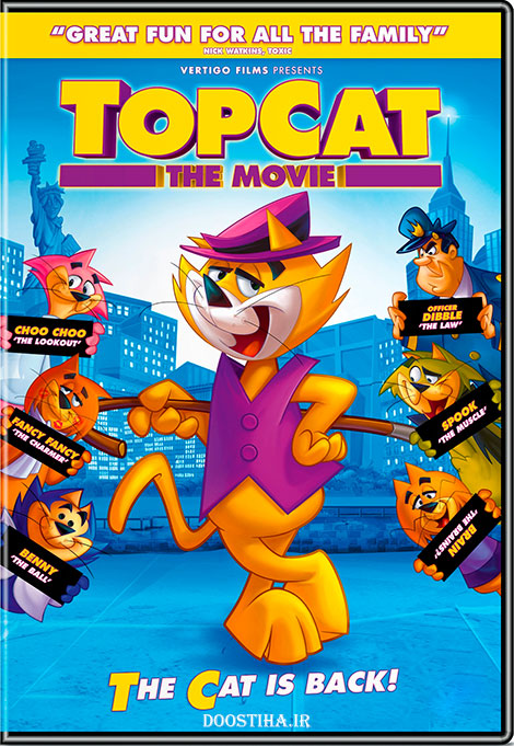 دانلود انیمیشن گربه&zwnj;ی برتر Top Cat: The Movie 2011
