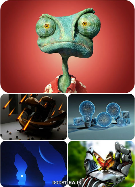 دانلود سری سیام والپیپرهای سه بعدی Wallpaper of 3D Graphics 3D Graphic Wallpapers HD