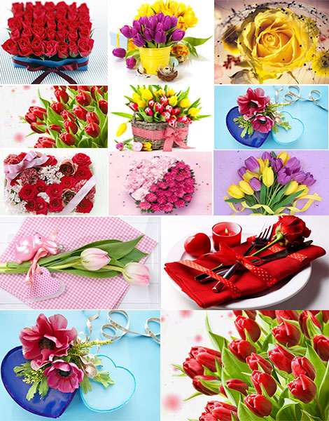 زیباترین والپیپرهای گل و هدیه Beautiful Flowers and Gift Wallpapers