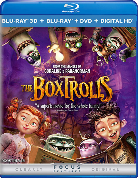 دانلود دوبله فارسی انیمیشن The Boxtrolls 2014