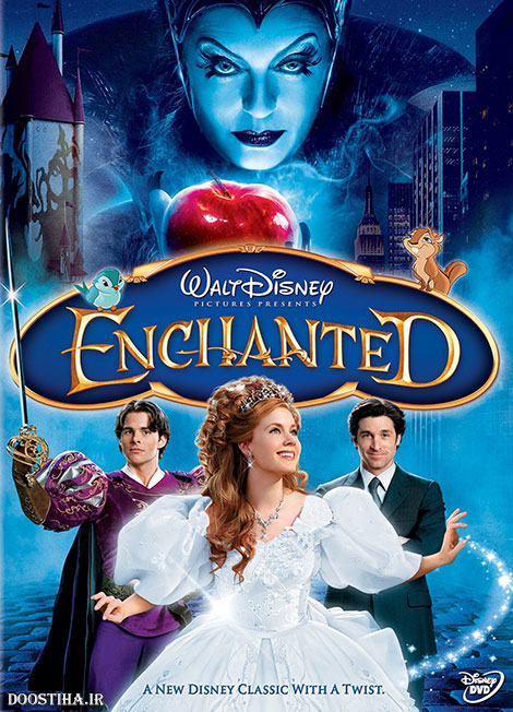 دانلود فیلم افسون شده با دوبله فارسی Enchanted 2007