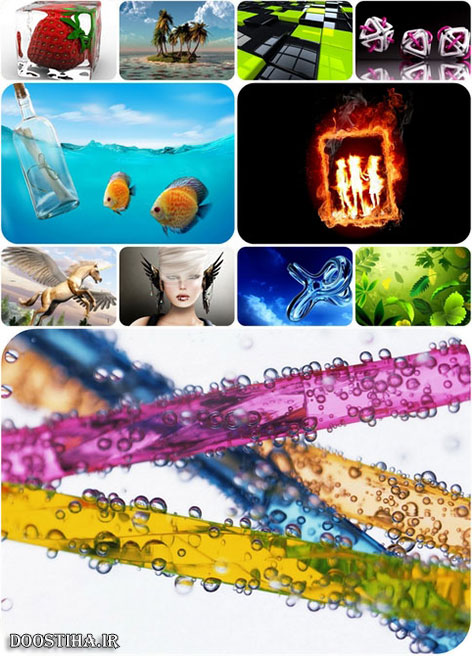 دانلود سری سی و دوم والپیپرهای سه بعدی Wallpaper of 3D Graphics عکس های سه بعدی و والپیپر تری دی برای دسکتاپ 3D Wallpapers