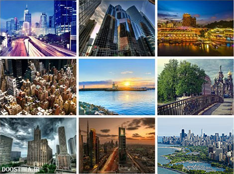 والپیپر شهرهای بزرگ جهان Cityscapes Wallpapers