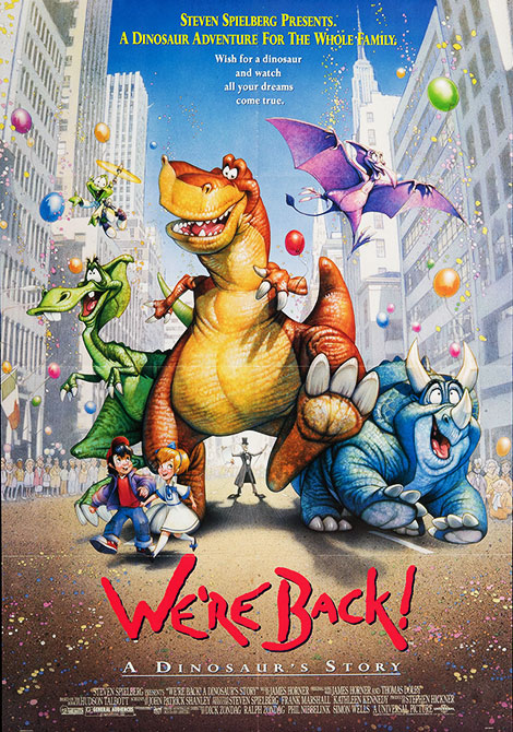 دانلود انیمیشن We're Back! A Dinosaur's Story 1993 دانلود انیمیشن We're Back! A Dinosaur's Story 1993
