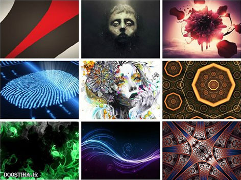 دانلود سری سی و ششم والپیپرهای انتزاعی Abstract Wallpapers دانلود عکس پس زمینه انتزاعی و والپیپر آبستره برای دسکتاپ و موبایل