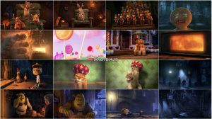 دانلود کارتون شرک در جشن هالووین با دوبله فارسی Scared Shrekless 2010