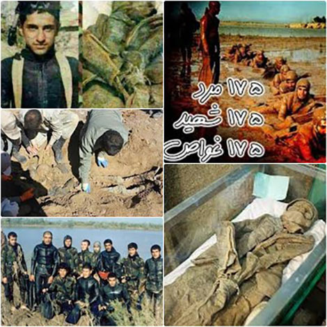 دلنوشته های احساسی و تصاویر بسیار زیبا از شهدای غواص