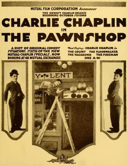 دانلود فیلم چارلی چاپلین به نام سمساری The Pawnshop 1916
