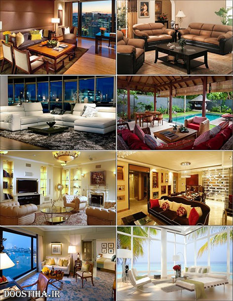 دانلود عکس نمای مدرن منزل, طراحی داخلی خانه, والپیپر معماری منازل