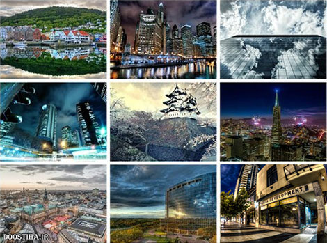 دانلود پوستر زیبا از نمای شهرها, دانلود والپیپر از شهرهای بزرگ جهان