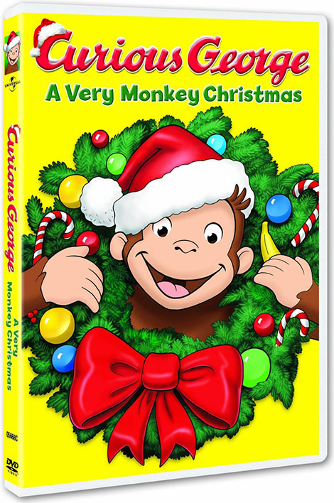 دانلود انیمیشن Curious George: A Very Monkey Christmas 2009