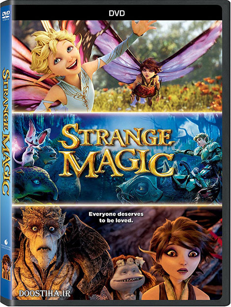 دانلود دوبله فارسی انیمیشن جادوی شگفت انگیز Strange Magic 2015