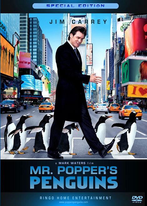 دانلود دوبله فارسی فیلم پنگوئن های آقای پاپر Mr. Popper's Penguins 2011