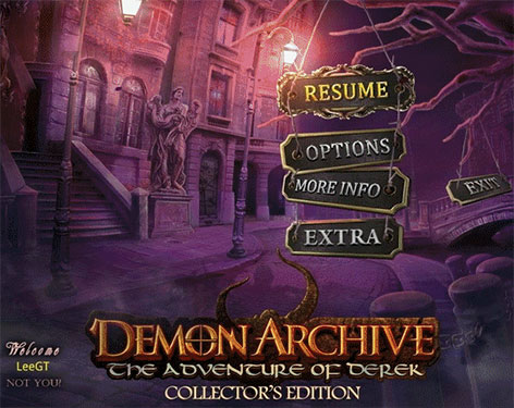 Demon Archive: The Adventures of Derek Collector's Edition