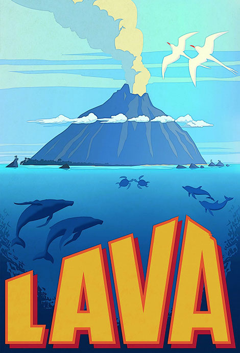 دانلود انیمیشن گدازه Lava 2014