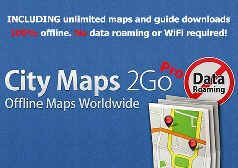 دانلود نقشه آفلاین شهرها City Maps 2Go Pro v3.16.3 Final