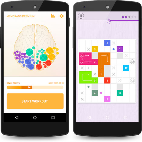دانلود بازی فکری Memorado: Brain Games Premium 1.6.0 Paid