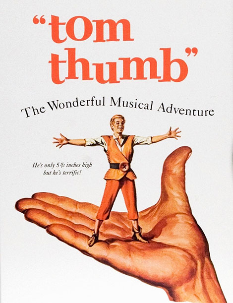 دانلود دوبله فارسی فیلم تام بند انگشتی tom thumb 1958