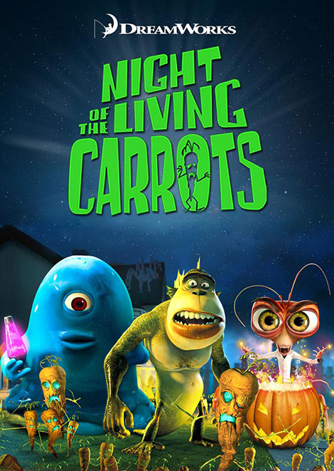دانلود انیمیشن Night of the Living Carrots 2011 Monsters vs Aliens: Night of the Living Carrots 2011