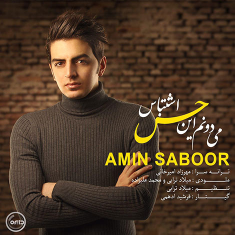 دانلود آهنگ جدید امین صبور به نام می&zwnj;دونم این حس اشتباس