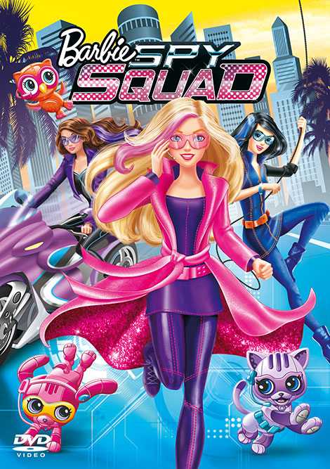 دانلود انیمیشن باربی: پیراهن جاسوسی Barbie: Spy Squad 2016