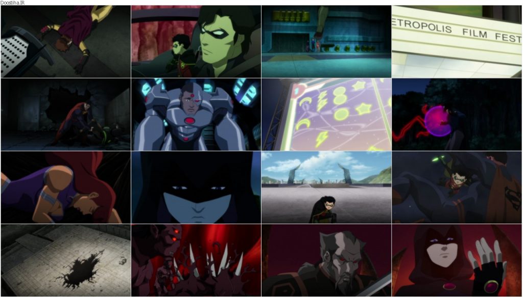 دانلود رایگان انیمیشن Justice League Vs Teen Titans 2016