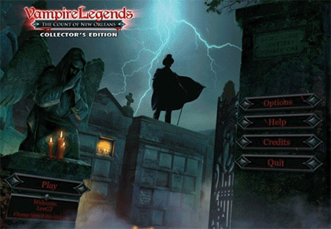 Vampire Legends 3: The Count of New Orleans Collector's Edition