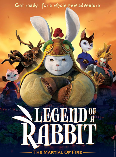 دانلود انیمیشن Legend of a Rabbit 2015 دانلود دوبله فارسی انیمیشن The Martial of Fire 2015