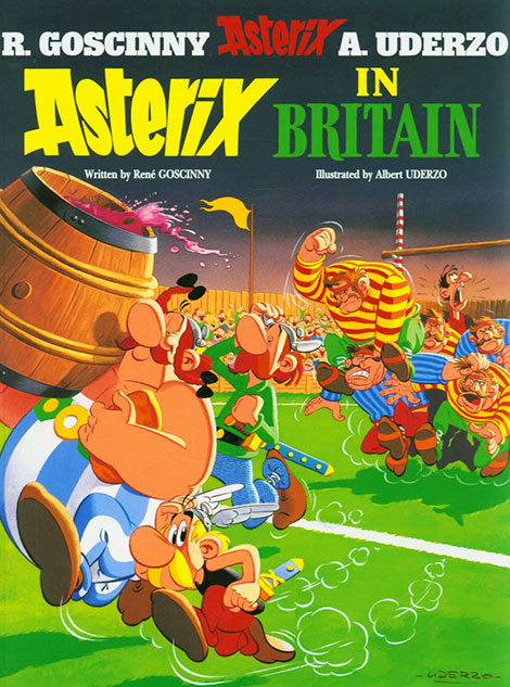 دانلود دوبله فارسی انیمیشن Asterix in Britain 1986